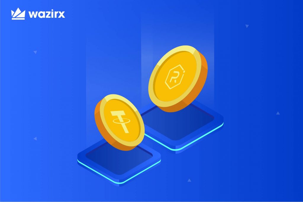 RAY/USDT trading on WazirX