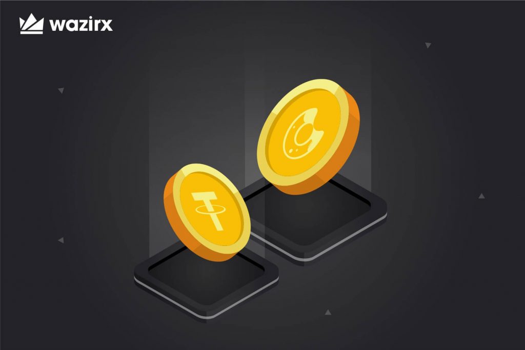 BAKE/USDT trading on WazirX