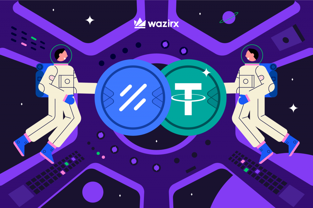 GAL/USDT trading on WazirX