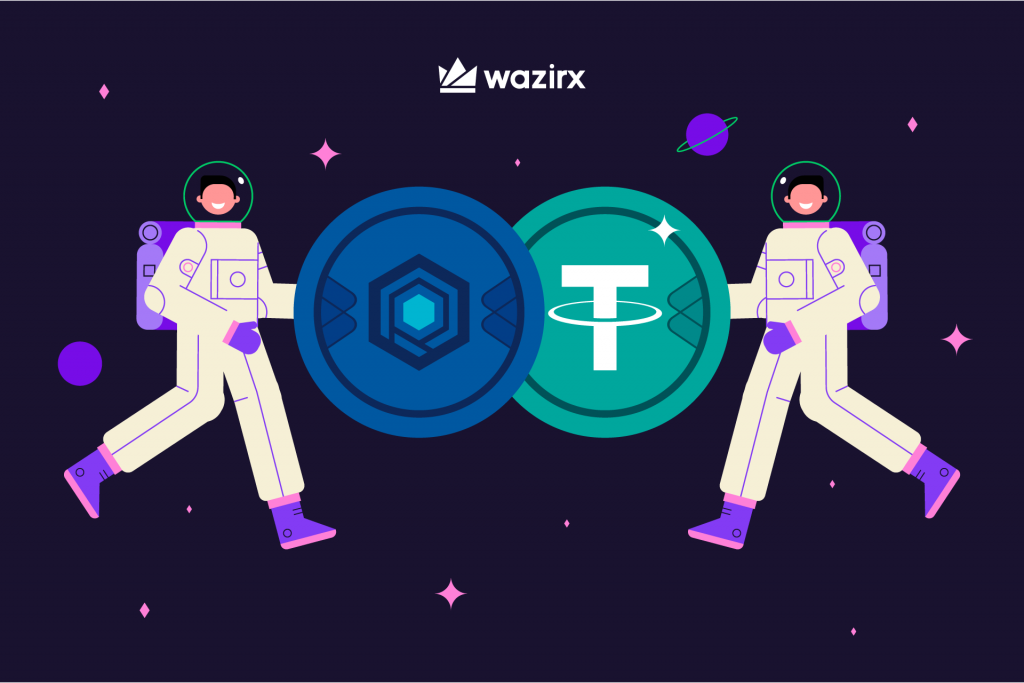 WazirX-ত RAMP/USDT-ৰ ট্ৰেডিং (RAMP/USDT trading on WazirX)