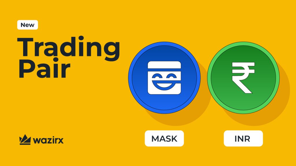 MASK/INR trading on WazirX